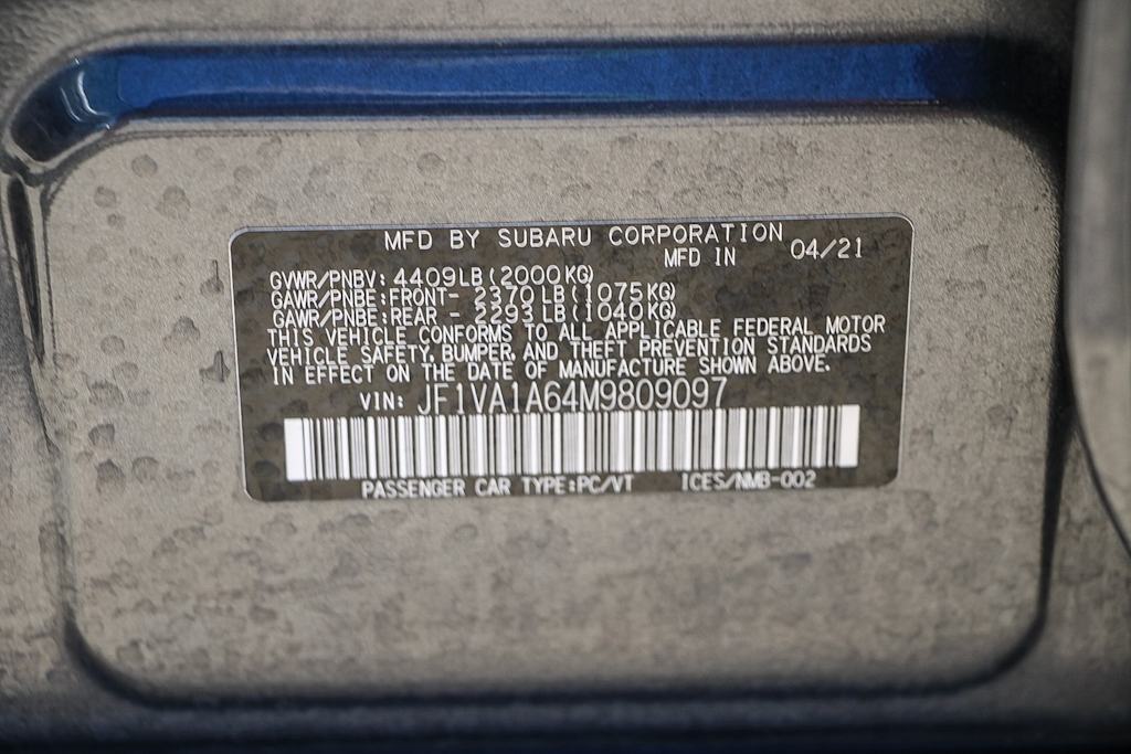 Thumbnail: 2021 Subaru WRX - 14