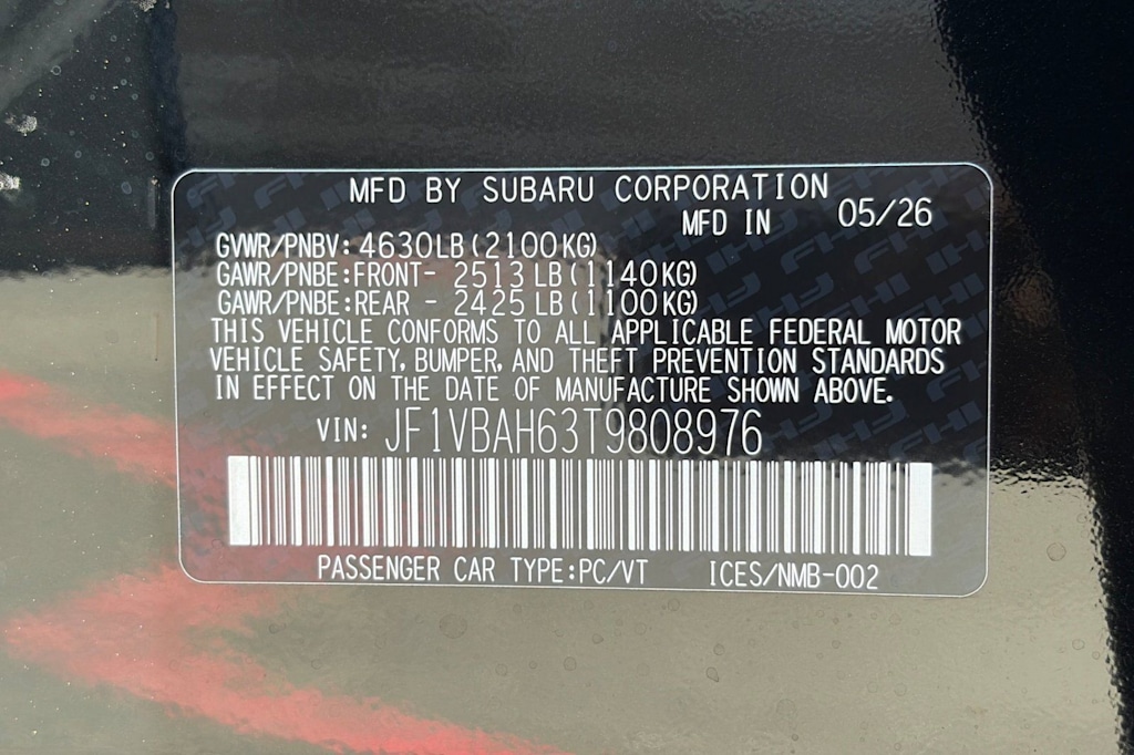 Thumbnail: 2026 Subaru WRX - 16