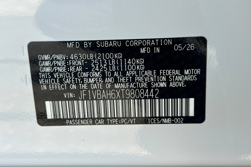 Thumbnail: 2026 Subaru WRX - 16