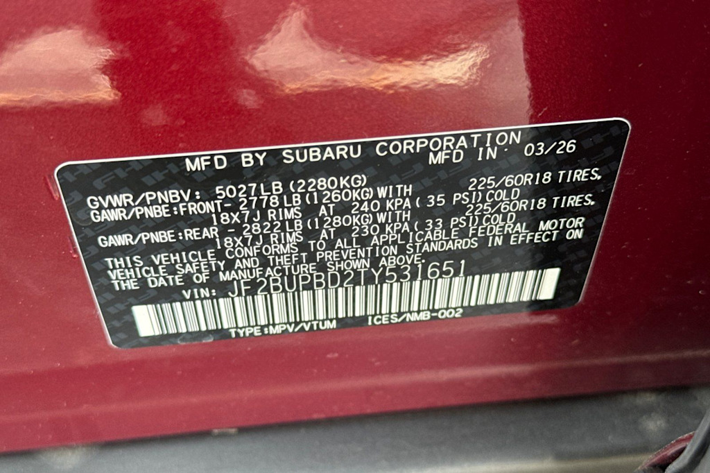 Thumbnail: 2026 Subaru Outback - 33
