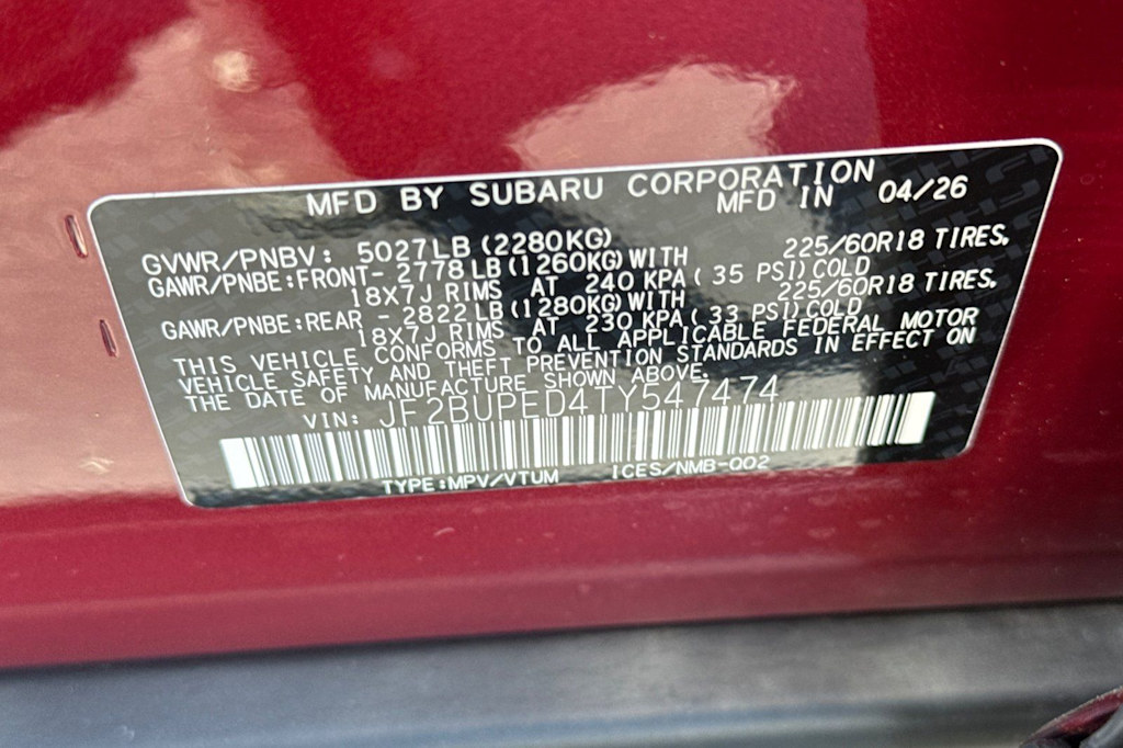 Thumbnail: 2026 Subaru Outback - 15