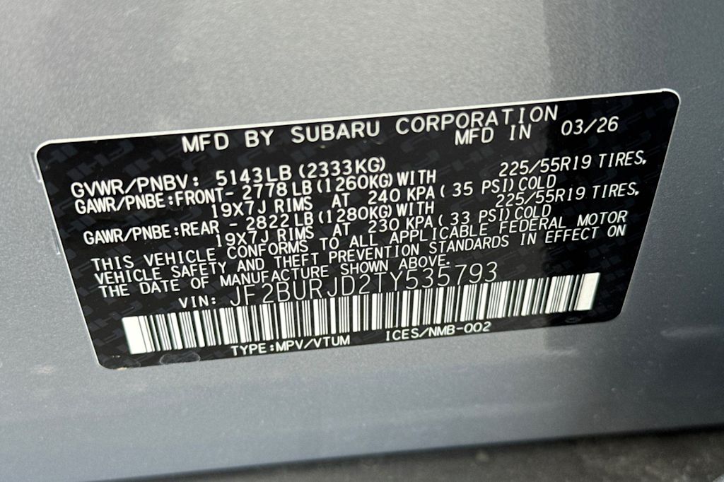 Thumbnail: 2026 Subaru Outback - 16