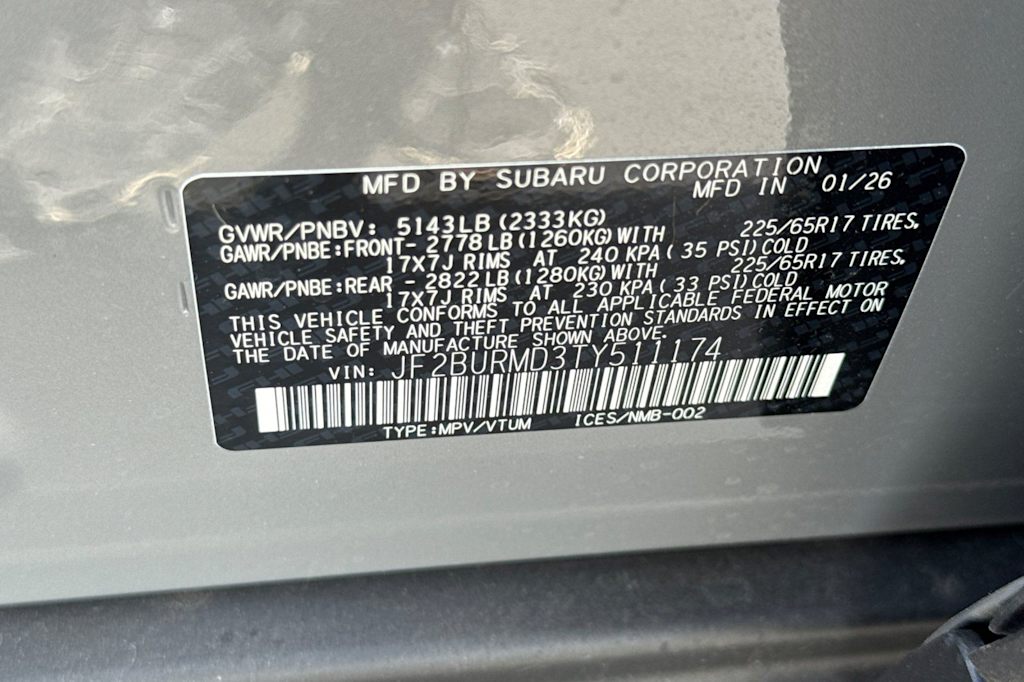 Thumbnail: 2026 Subaru Outback - 14
