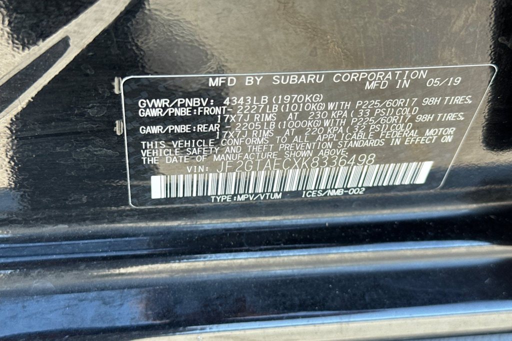 Thumbnail: 2019 Subaru Crosstrek - 16