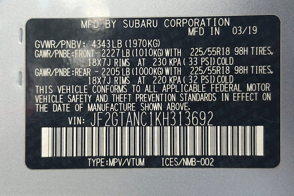 Thumbnail: 2019 Subaru Crosstrek - 17