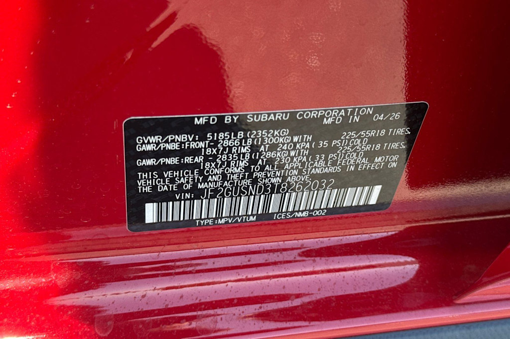 Thumbnail: 2026 Subaru Crosstrek - 16