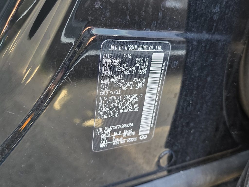 Thumbnail: 2019 INFINITI QX80 - 14