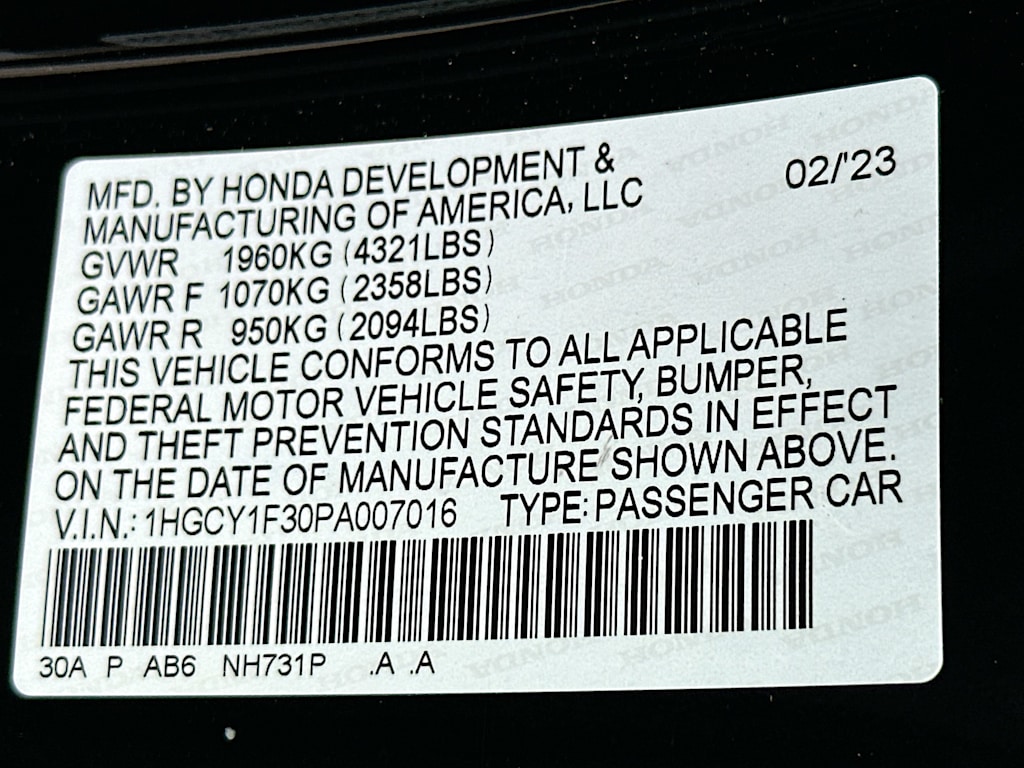 Thumbnail: 2023 Honda Accord - 18