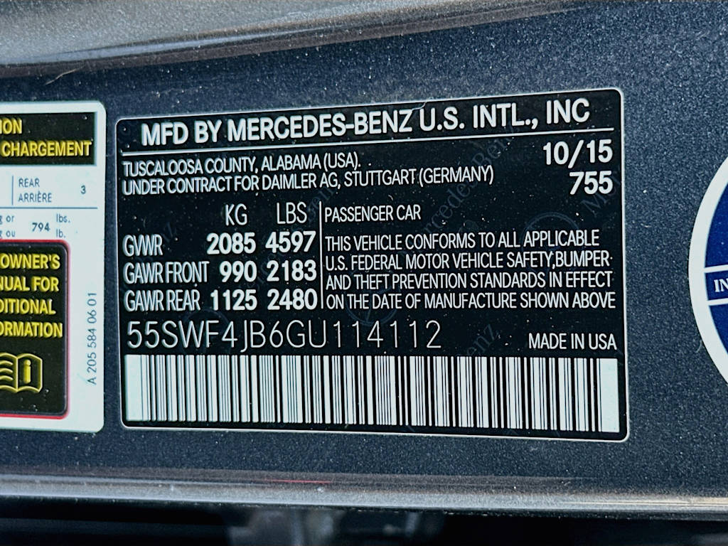 Thumbnail: 2016 Mercedes-Benz C-Class - 19