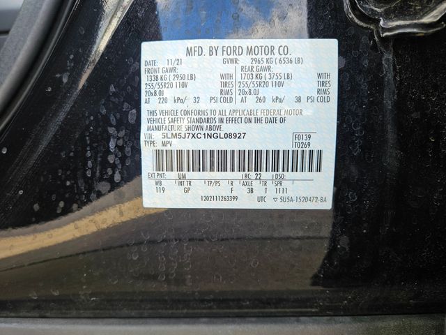 Thumbnail: 2022 Lincoln Aviator - 15