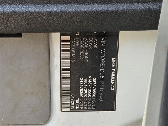 Thumbnail: 2015 Mercedes-Benz Sprinter - 26