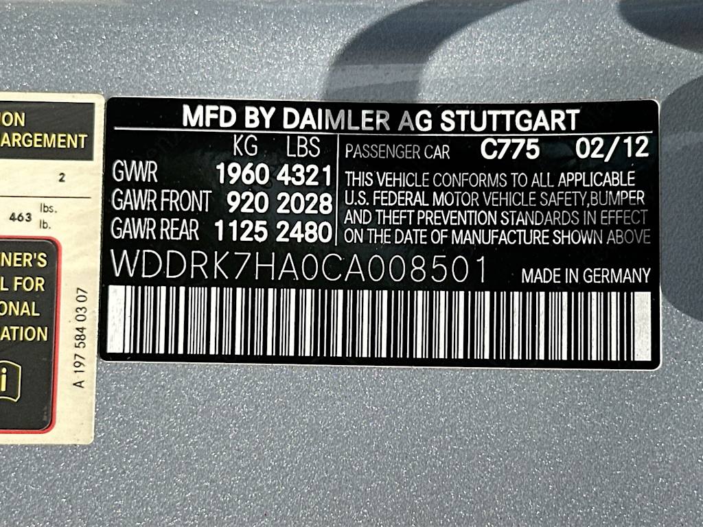 Thumbnail: 2012 Mercedes-Benz SL-Class - 16