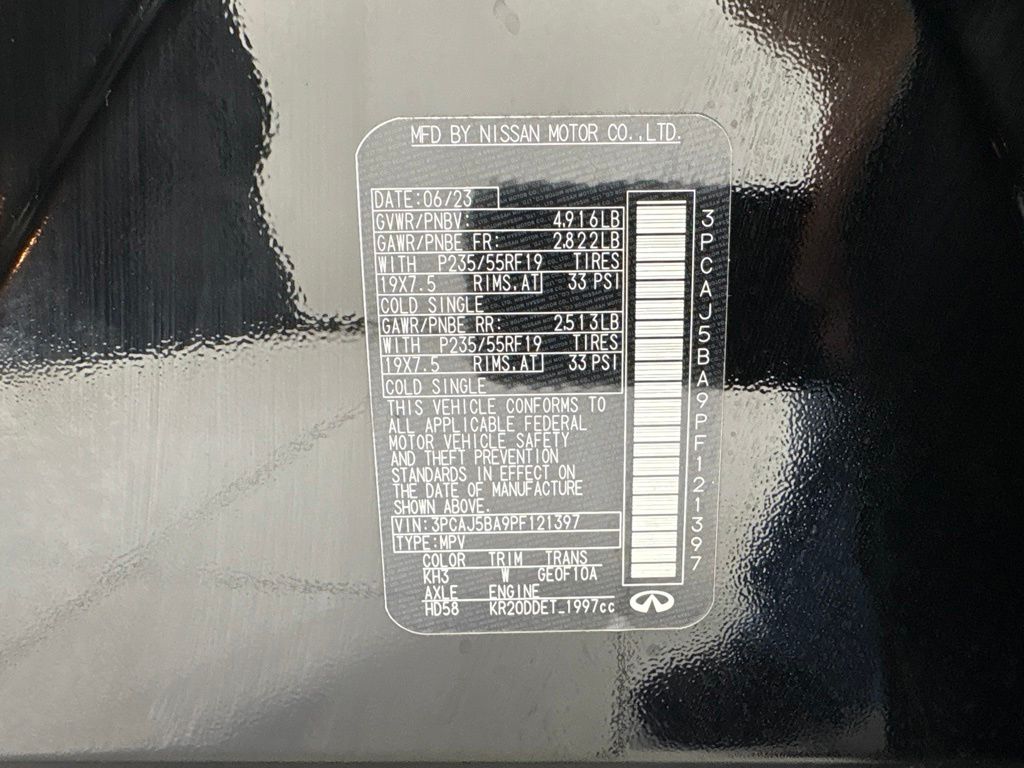 Thumbnail: 2023 INFINITI QX50 - 20