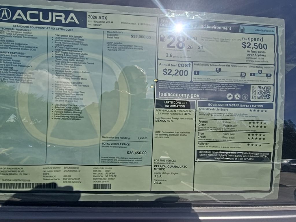 Thumbnail: 2026 Acura ADX - 13