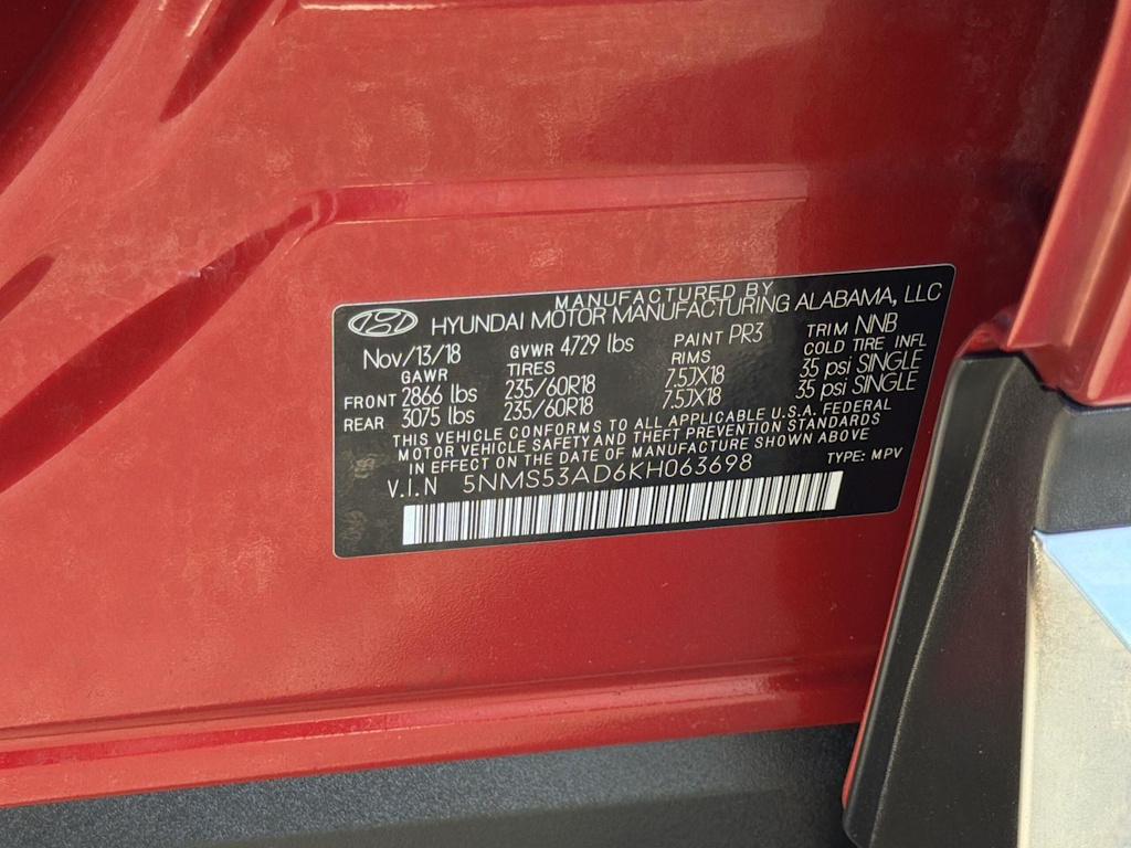 Thumbnail: 2019 Hyundai Santa Fe - 17