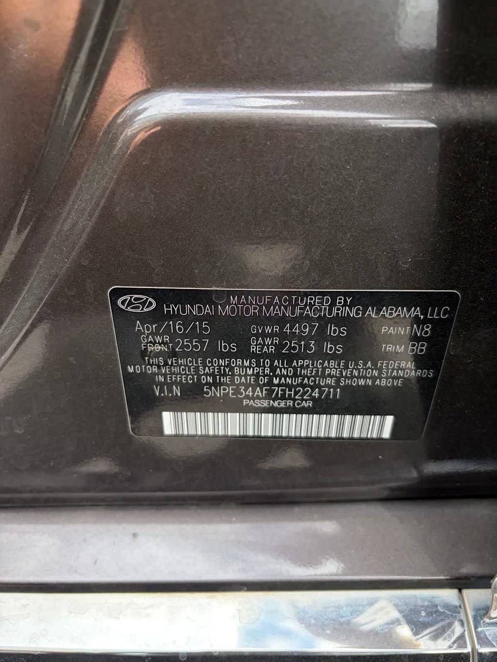 Thumbnail: 2015 Hyundai Sonata - 7