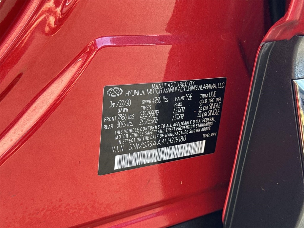 Thumbnail: 2020 Hyundai Santa Fe - 22