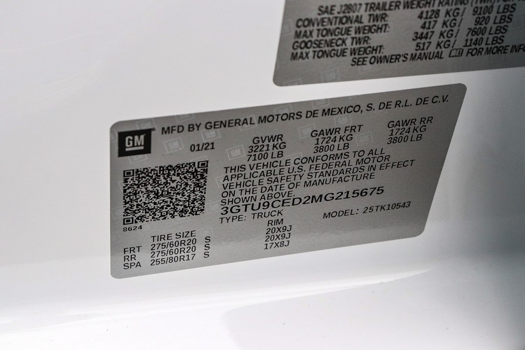 Thumbnail: 2021 GMC Sierra 1500 - 17