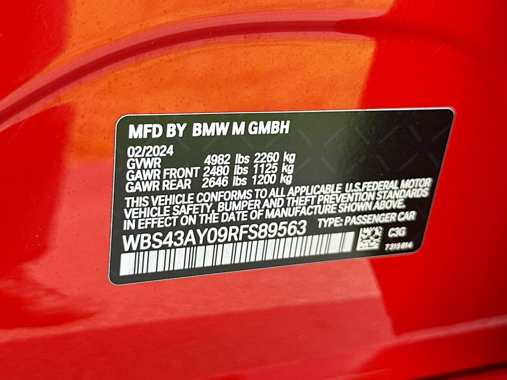 Thumbnail: 2024 BMW M3 - 17