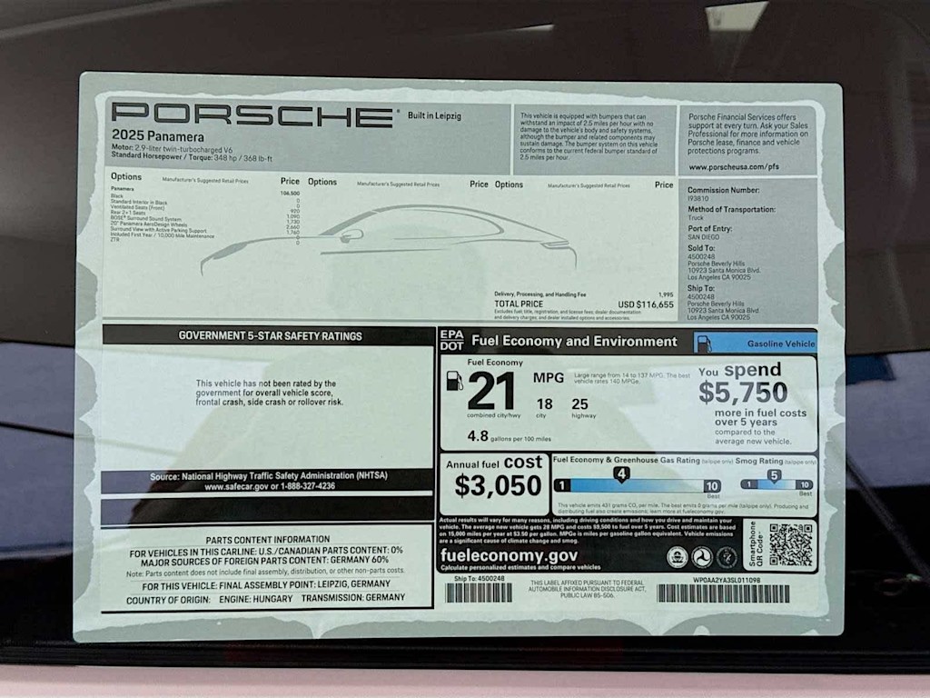 Thumbnail: 2025 Porsche Panamera - 54