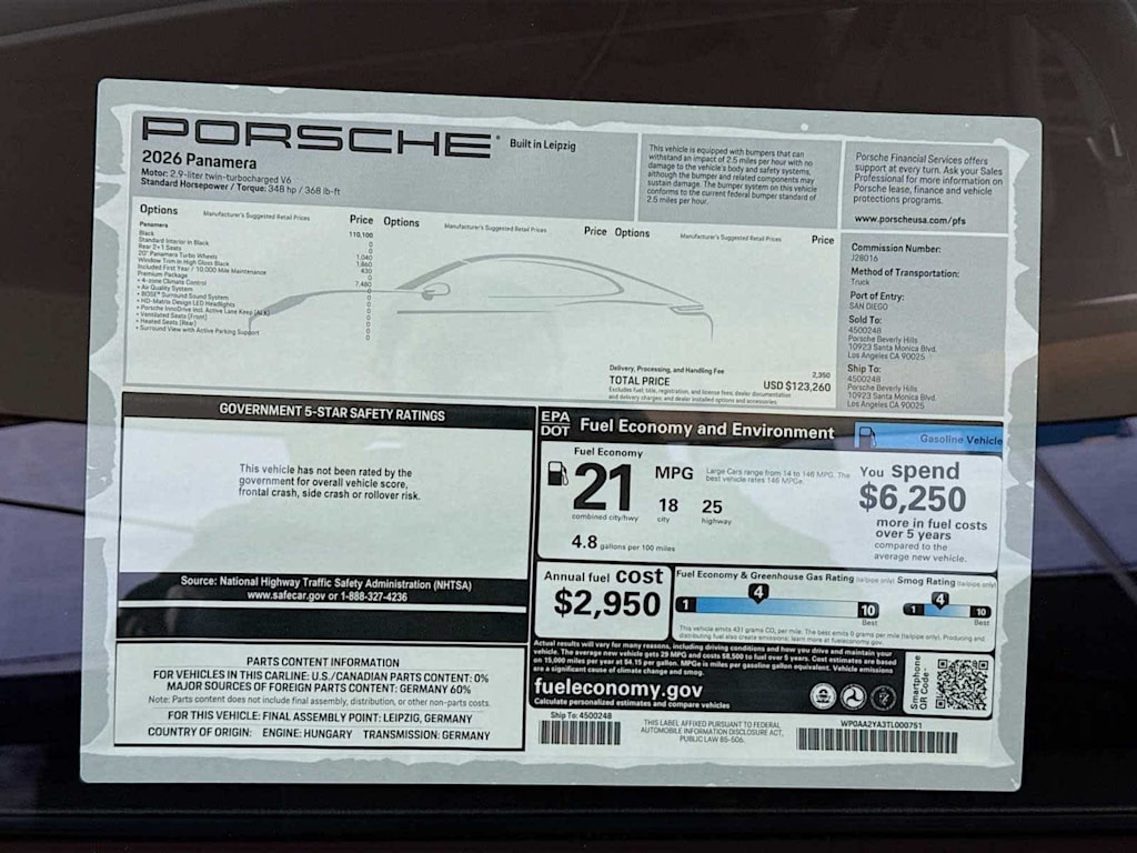 Thumbnail: 2026 Porsche Panamera - 54