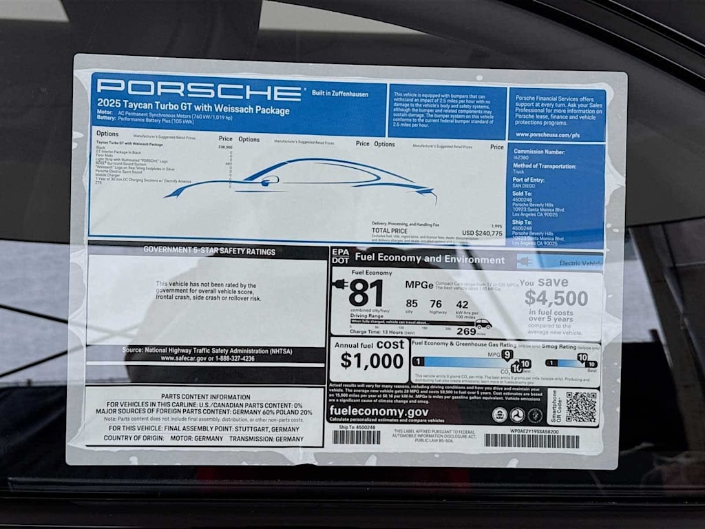 Thumbnail: 2025 Porsche Taycan - 52