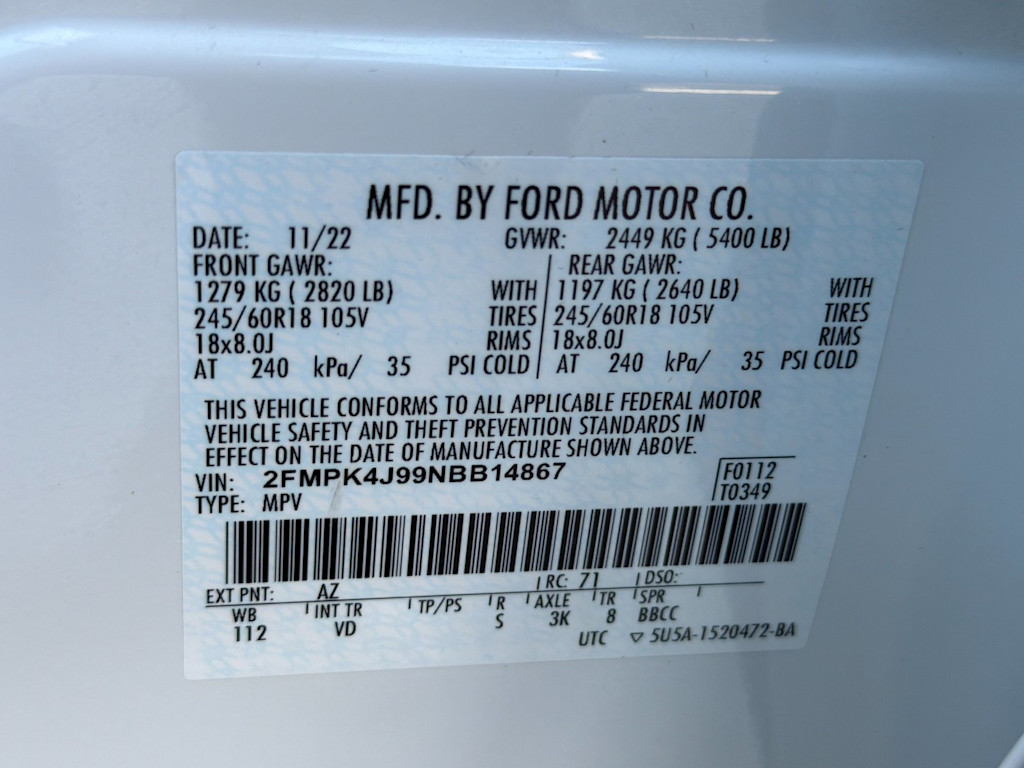 Thumbnail: 2022 Ford Edge - 15
