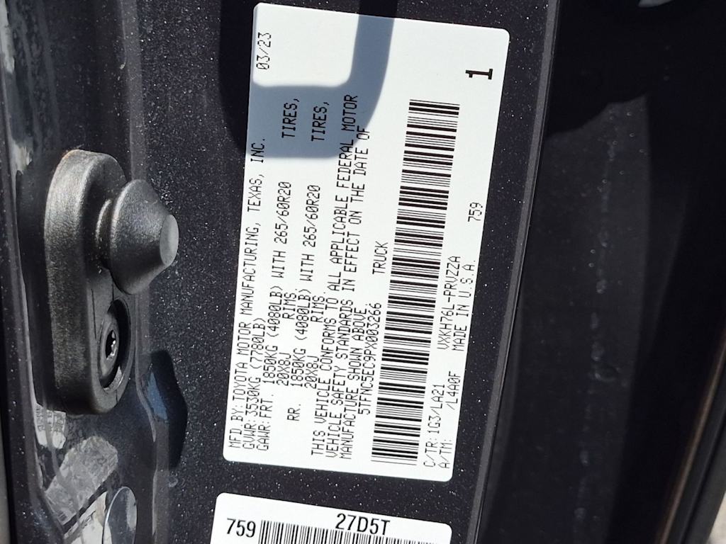 Thumbnail: 2023 Toyota Tundra - 18