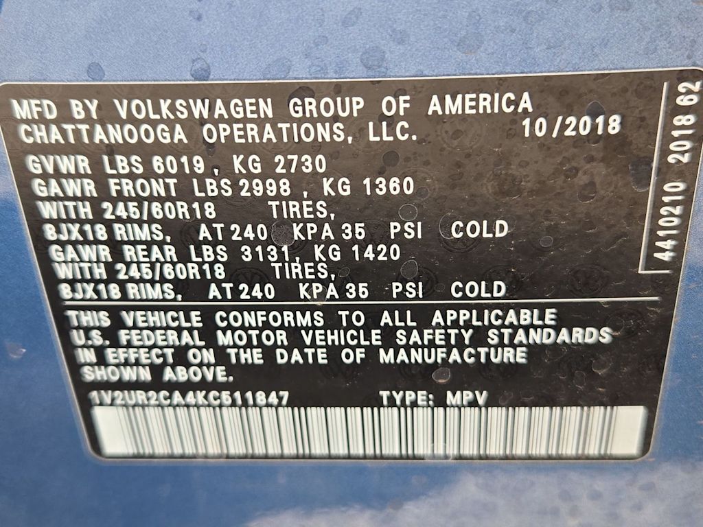 Thumbnail: 2019 Volkswagen Atlas - 17