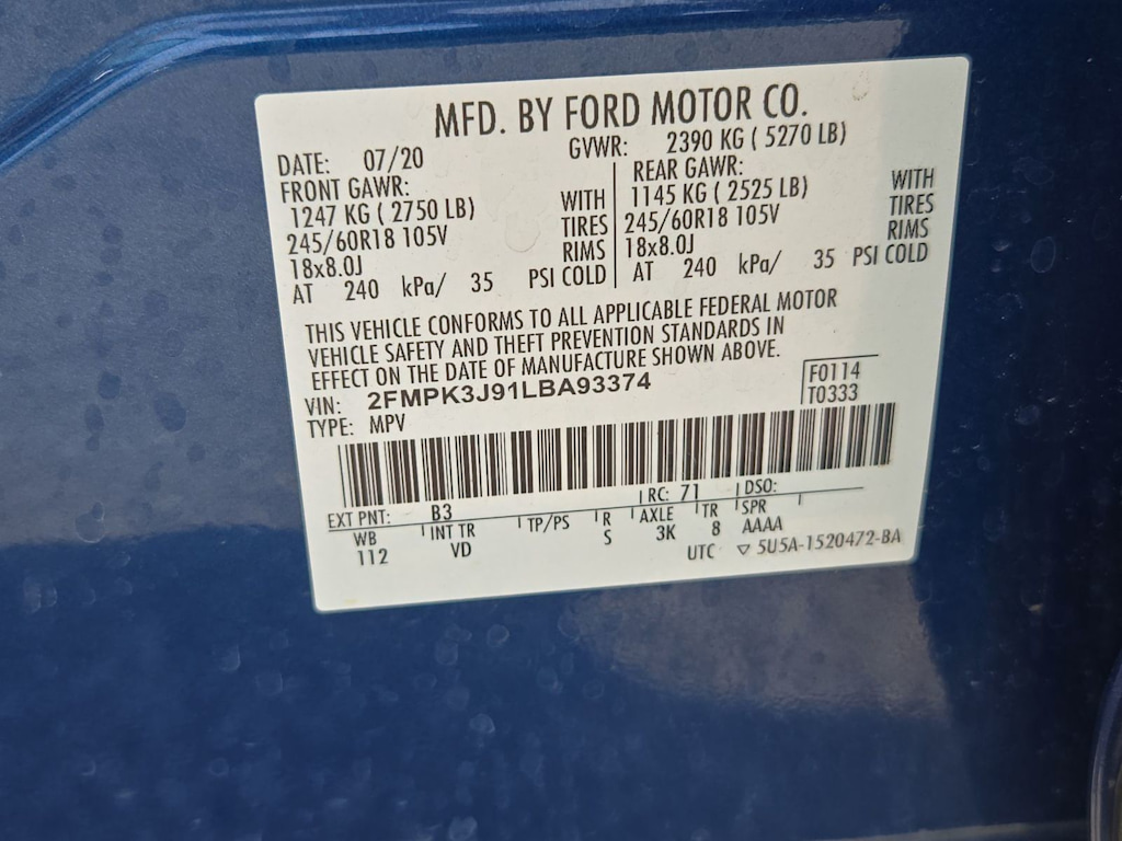 Thumbnail: 2020 Ford Edge - 17