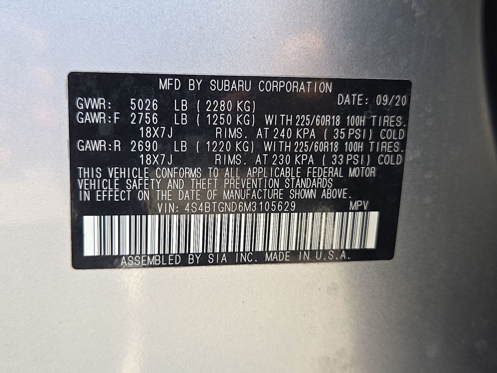 Thumbnail: 2021 Subaru Outback - 19